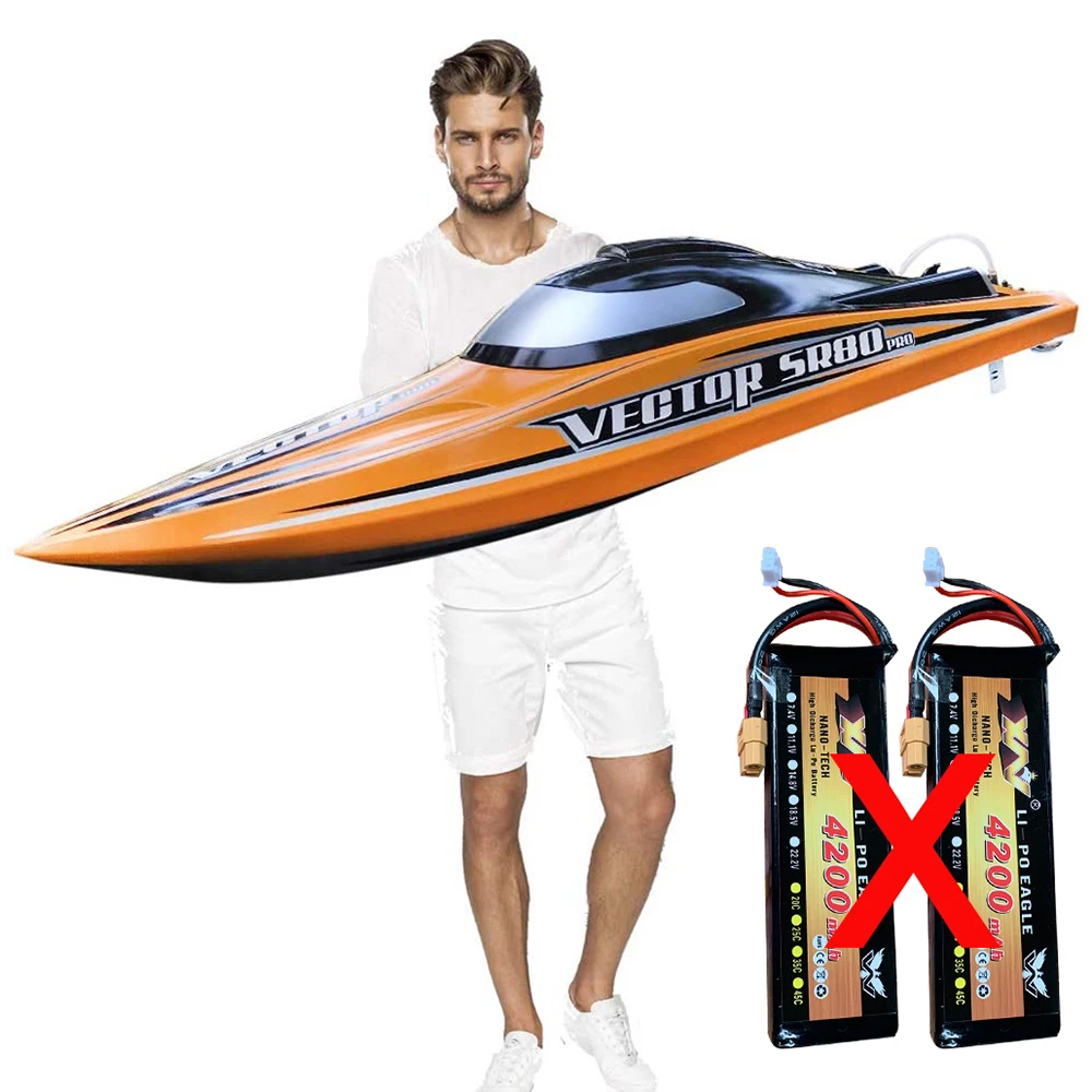 ARTR PNP  S2 S3 S4 Pro. 31.5" Large Remote Control Speed Boat for Adults  Brushless Motor 80km/h+,No battery & No Charger