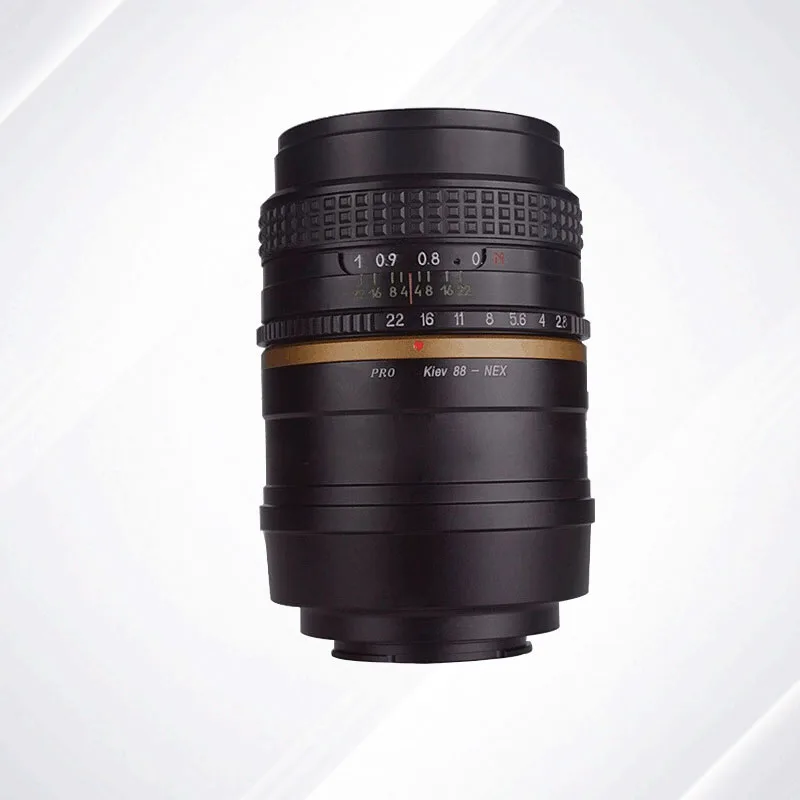 Adaptador de soporte de trípode de Kiev88-NEX para cámara, lente a Sony E, Kiev 88, A6000, A6300, A7, A9