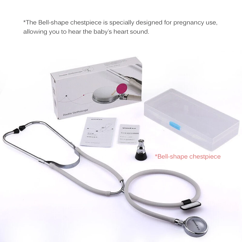 stethoscope for nurses Medical Stethoscope Dual Headed Double Tube Professional Stethoscope Doctor Medical Equipment Portable