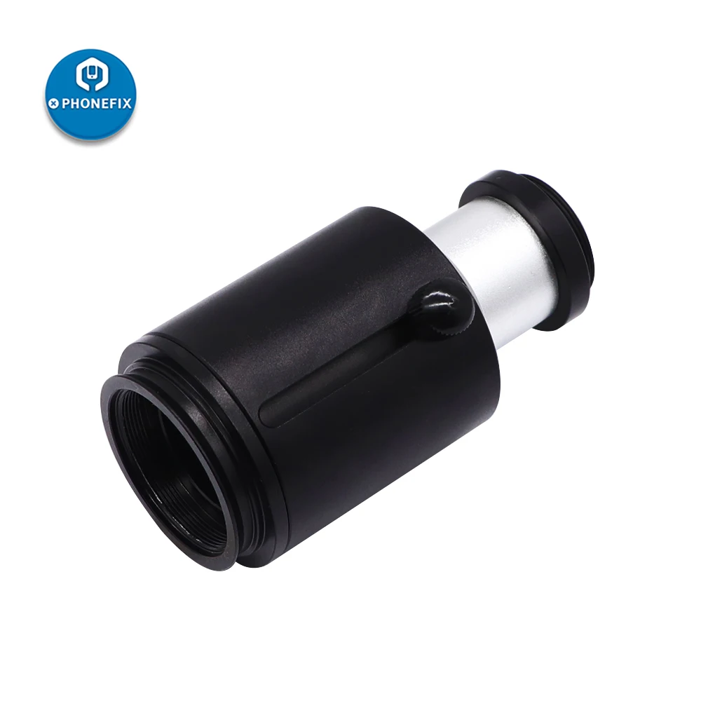 25mm C Mount Microscope Adapter 38mm CTV Electronic Eyepiece Stereo Microscope Camera Adapters for Microscope CCD Camera