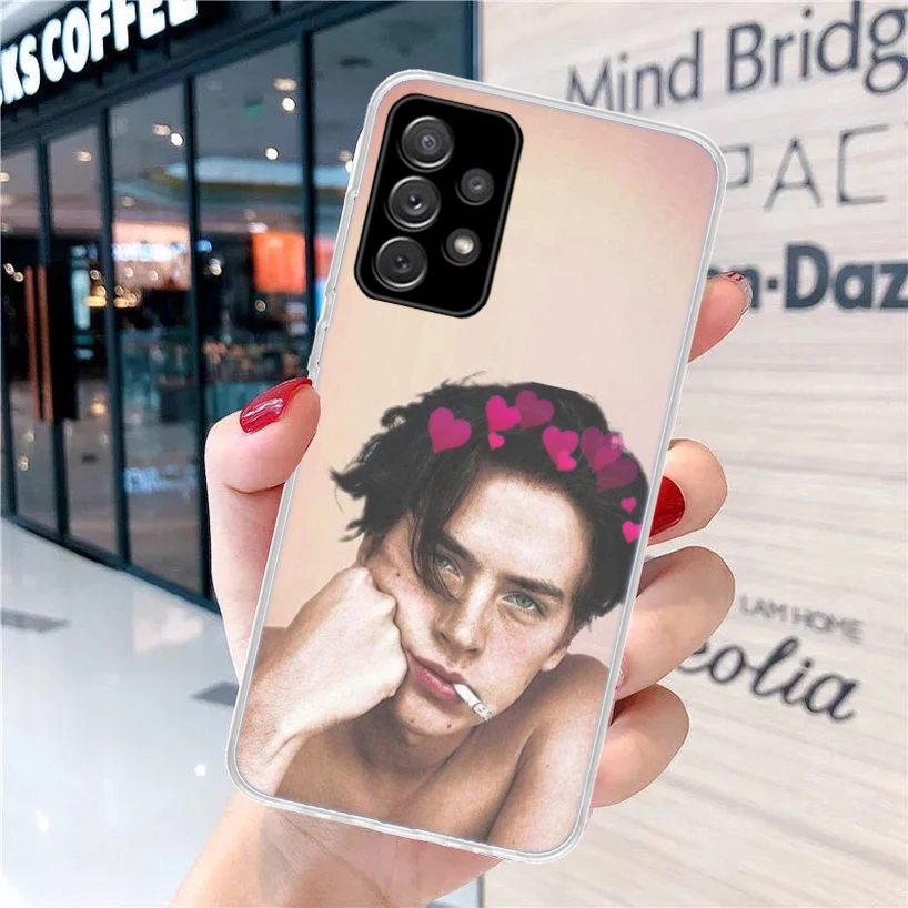 Riverdale Cole Sprouse Jughead For Samsung Galaxy A15 A14 A13 A12 A55 A54 A53 A52 Phone Case A32 A35 A34 A33 A25 A24 A23 A22 A04