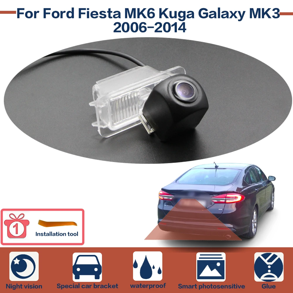 

Car Rear View Camera For Ford Fiesta MK6 Kuga Galaxy MK3 2006-2014 Reversing Camera / High Quality Back Up Camera