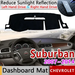 Dashboard Cover Mat Carpet Dashmat for Chevrolet Suburban GMC Yukon GMT900 2007~2014 2008 2009 2010 Pad Sunshade Accessories