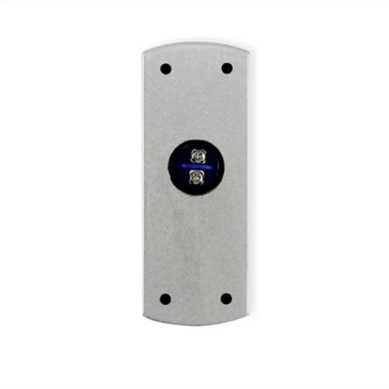 Stainless Steel Door Release Switch Emergency Exit Button Silver Keys for Access Control System