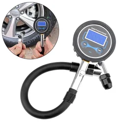 Auto Tire Pressure Gauge High Precision LCD Display for Car Truck Vehicle Motorcycle Digital Tire Tester