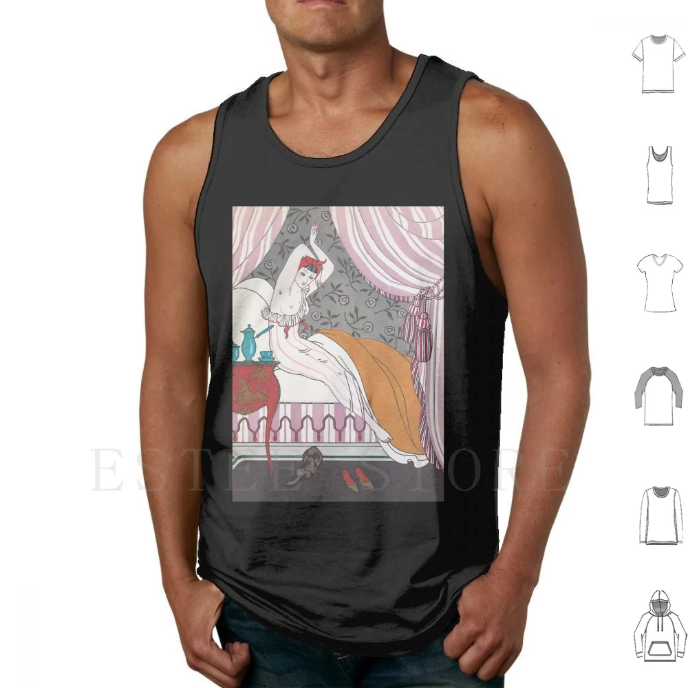 Vintage George 1912 Art Deco Tank Tops Vest Vintage Art Fashion Fashion Painter Vintage George 1912 Art Art Illustrations