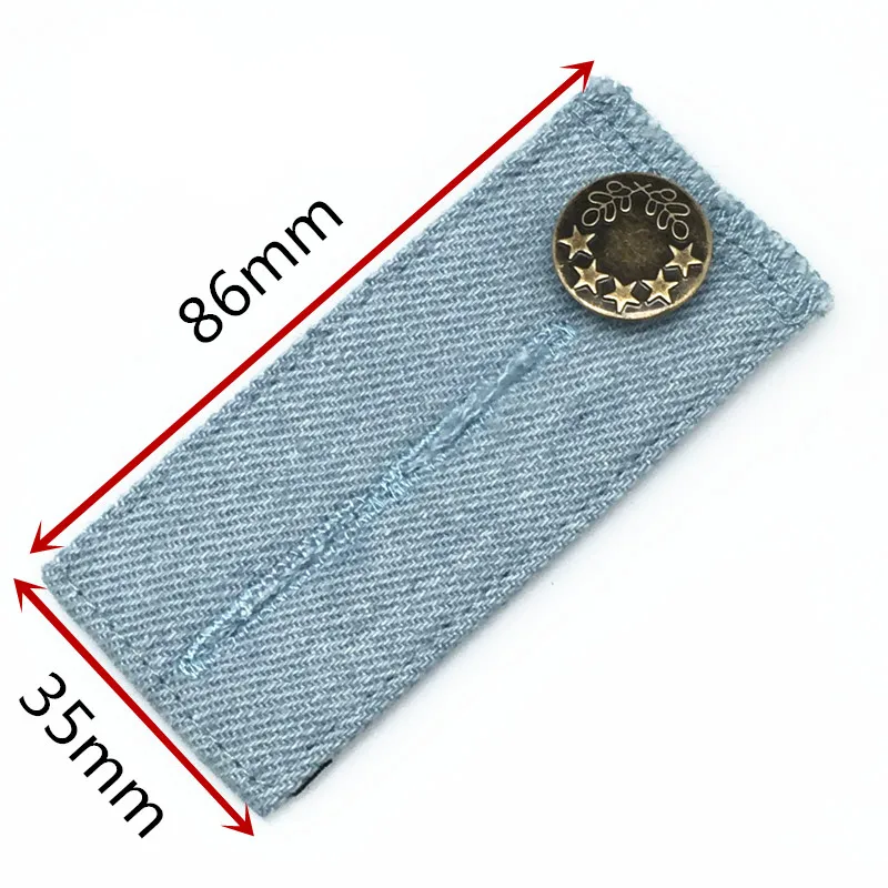 Multi Use Pants Extenders Unisex Jeans Trousers Adjustable Waist Expander DIY Denim Clothes Fastener Jeans Waist Extension Snap