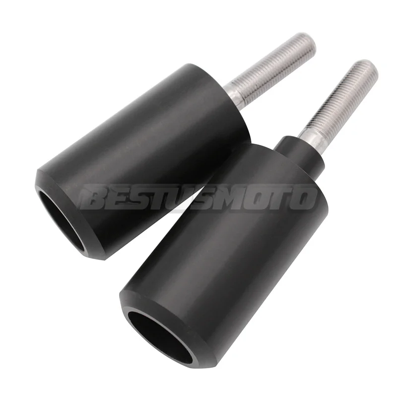 Deslizadores de marco sin corte de carbono negro para motocicleta, protección contra caídas y choques para Yamaha YZFR6, YZF, R6, YZF-R6, 1998,