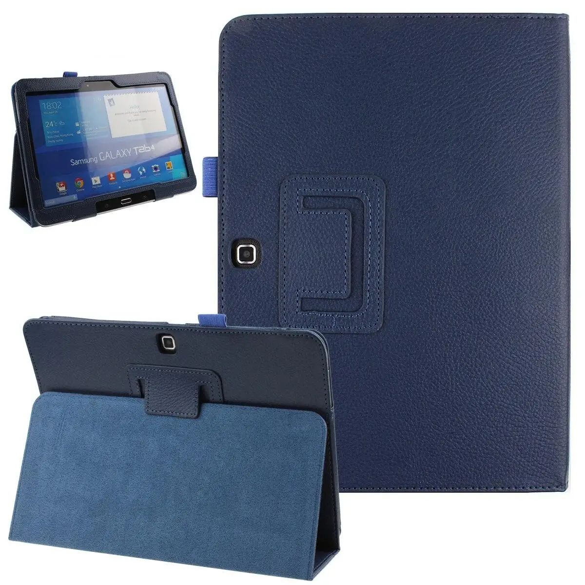 Stand Holder Solid Cover Capa Case For Samsung Galaxy Tab 4 10.1'' T530 T531 T535 SM-T530 T533 SM-T531 SM-T535 T535 Tablet