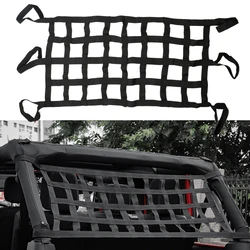 Plafond Hangmat Auto Dak Opslag Net Bagage Lading Gaas Riemen Staartdoos Net Auto Accessoires Voor Jeep Wrangler Tj Jk 2007-2018