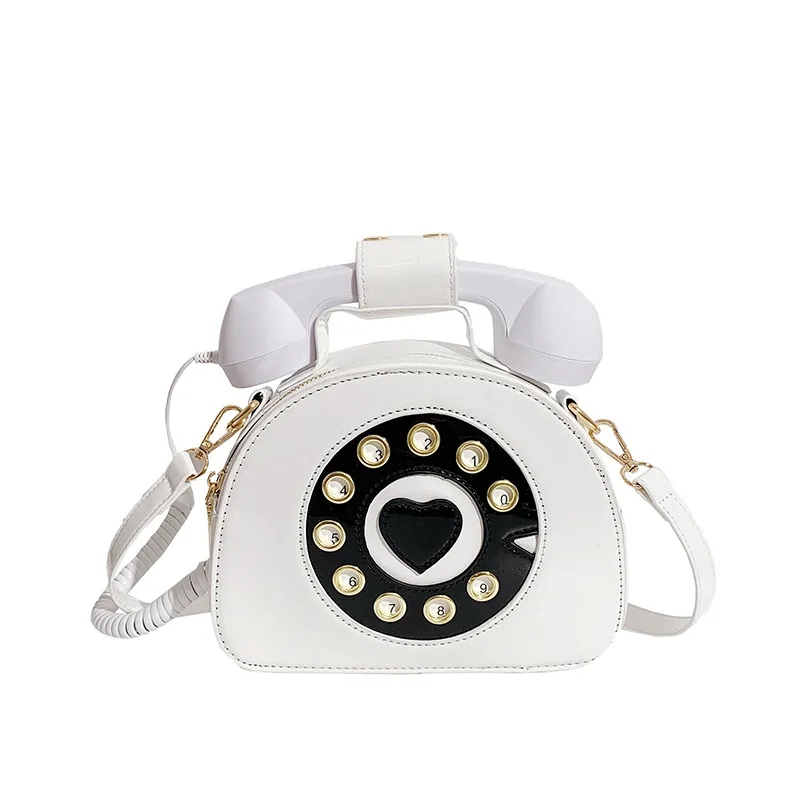 2021 New Creative Sweet Girl Funny Personality Digital Simulation Can Answer The Phone Messenger Bag Female