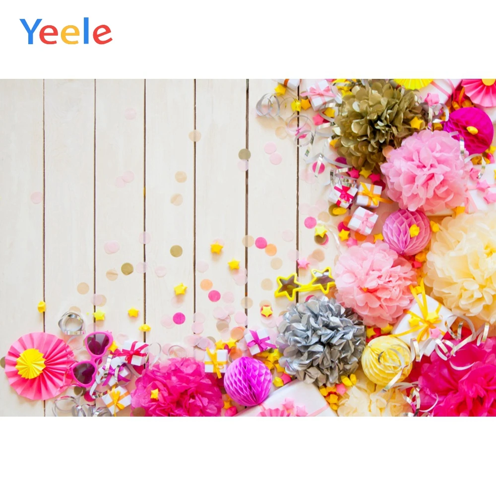 Yeele-خلفية صور خشبية ، خلفية تصوير فوتوفون ، خشب الصنوبر ، استوديو الصور ، كعكة الأطفال حديثي الولادة