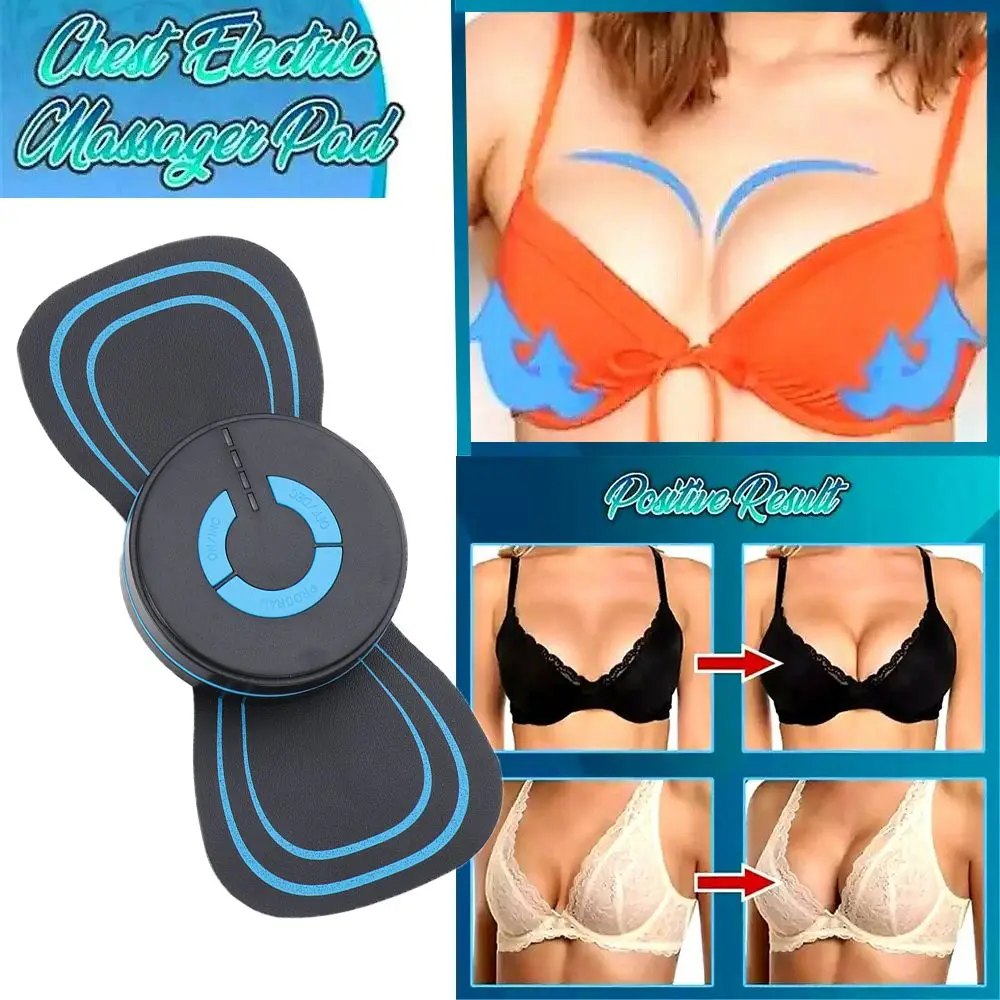 

New Fashion Reactivate Massager EMS Electric Pad Breast Enhancer Electric Frequency Chest Massage Relaxation Accessories