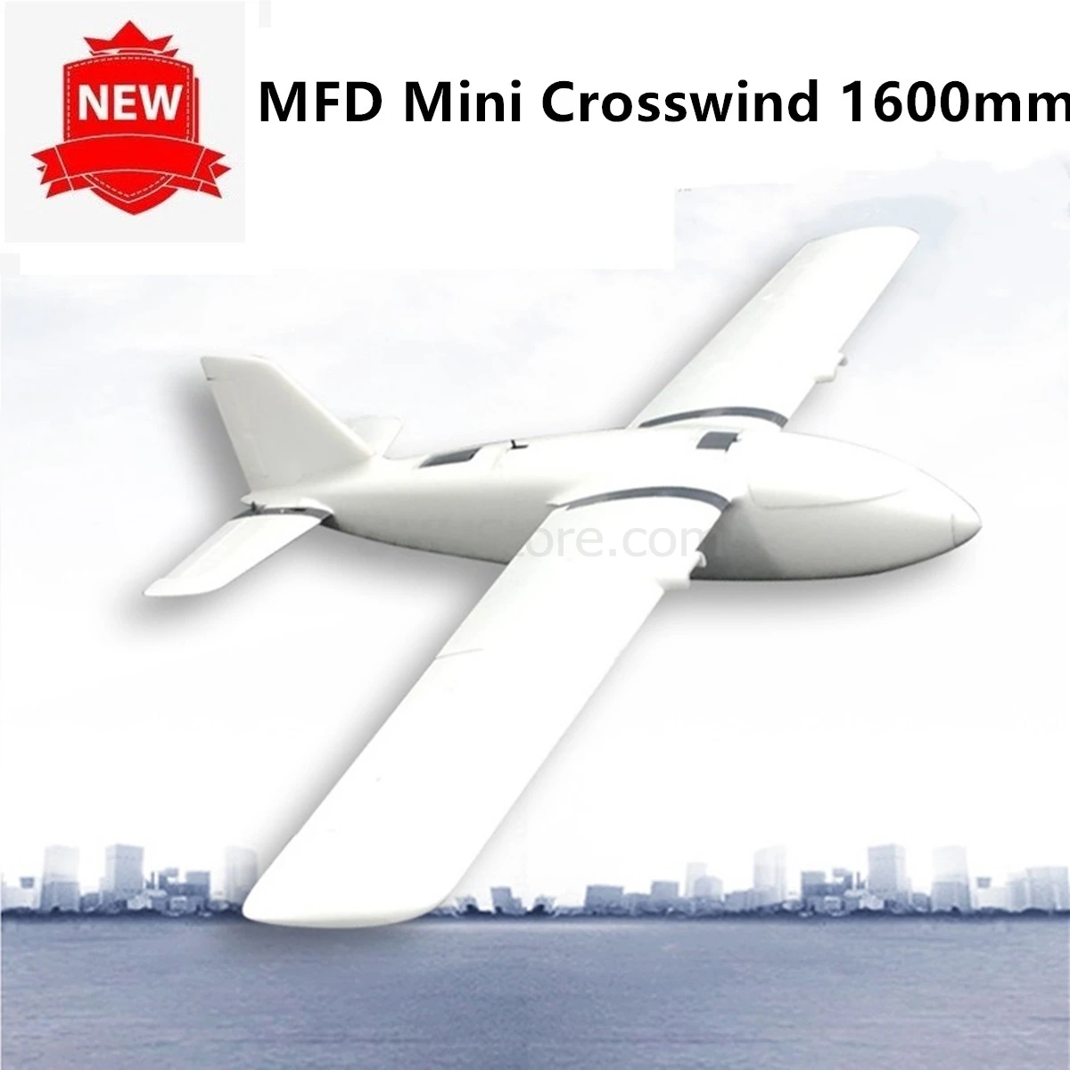 

New MFD Mini Crosswind 1600mm Wing FPV Plane Kit Fixed wing UAV RC Airplane EPO Model Aircraft diy toys