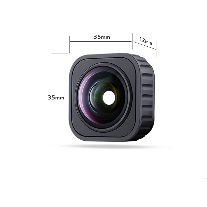 Imagem -05 - para Gopro Hero 10 11 Acessórios Pretos Lente Máxima Mod Ultra-amplo Ângulo de 155 Graus Lente 5m à Prova Impermeável Água para go Pro Hero 10 Preto