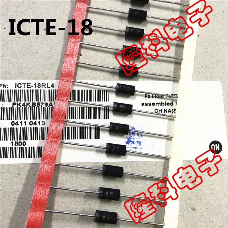 10PCS 100% New original ICTE-18RL4 diode ICTE-18 imported 1500W unidirectional transient 18V