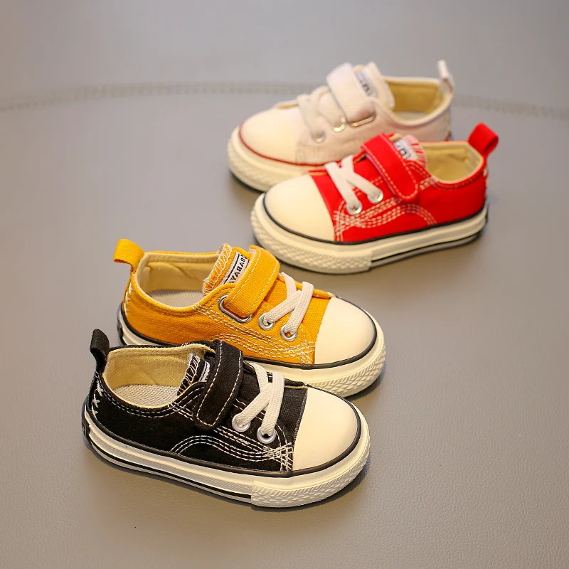 babaya baby shoes 1-3 years old soft-soled children canvas shoes toddler shoes baby boy shoes girls 2021 spring and autumn new