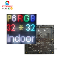 P6 SMD3528 192x192mm Led Display Panel Indoor Full Color 32x32Pixels 1/8 1/16 Scan Modules Matrix