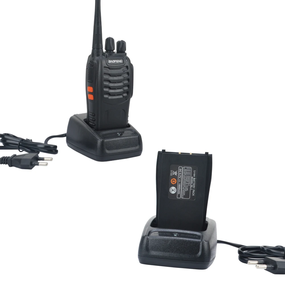 Imagem -03 - Lot Baofeng Walkie Takie Bf888s Uhf 400470mhz Presunto Rádio Amador Baofeng 888s Vox Rádio com Fone de Ouvido Pcs