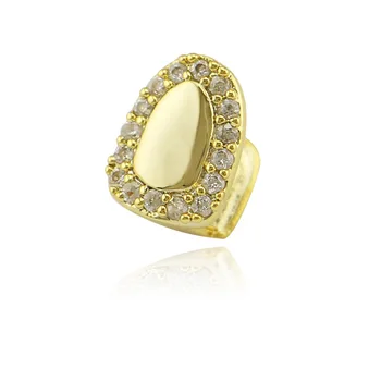 힙합 치아 Grillz 남여 상단 하단 입 골드 실버 컬러 치아 그릴 치아 모자 이동식 치과 패션 쥬얼리에 대한 설정