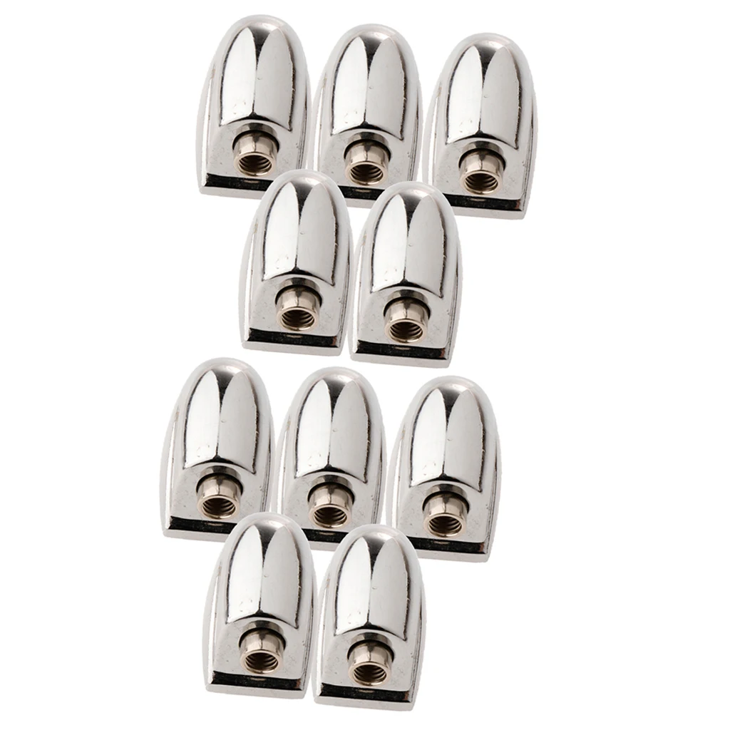 10pcs Drum Hooks Clamp Snare Drum Lugs for Drum Set Kit Parts