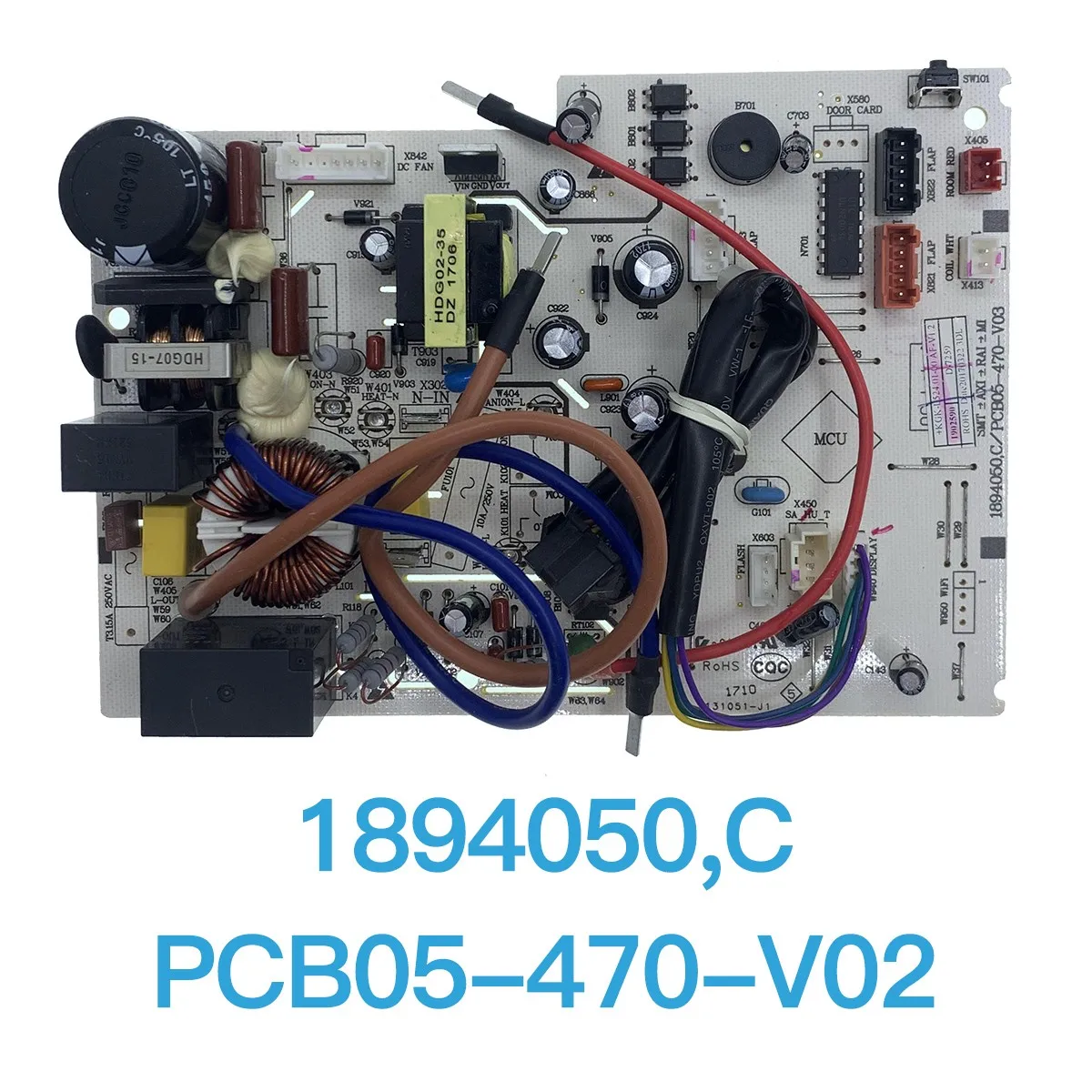 Hisense Air Conditioner Main Circuit Board 1550982.B PCB05-404-V02 PCB05-410-V02 PCB05-404-V02 PCB05-458-V02 PCB05-470-V02