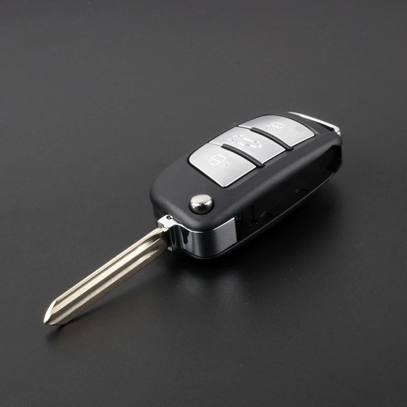 3 Buttons Car Flip Remote Key 433Mhz for JAC Frison T5 T6 S3 S5 Sei 2 Sei 3 Sei 4 Seo 7 Pro Refine Car FOB Remote Key