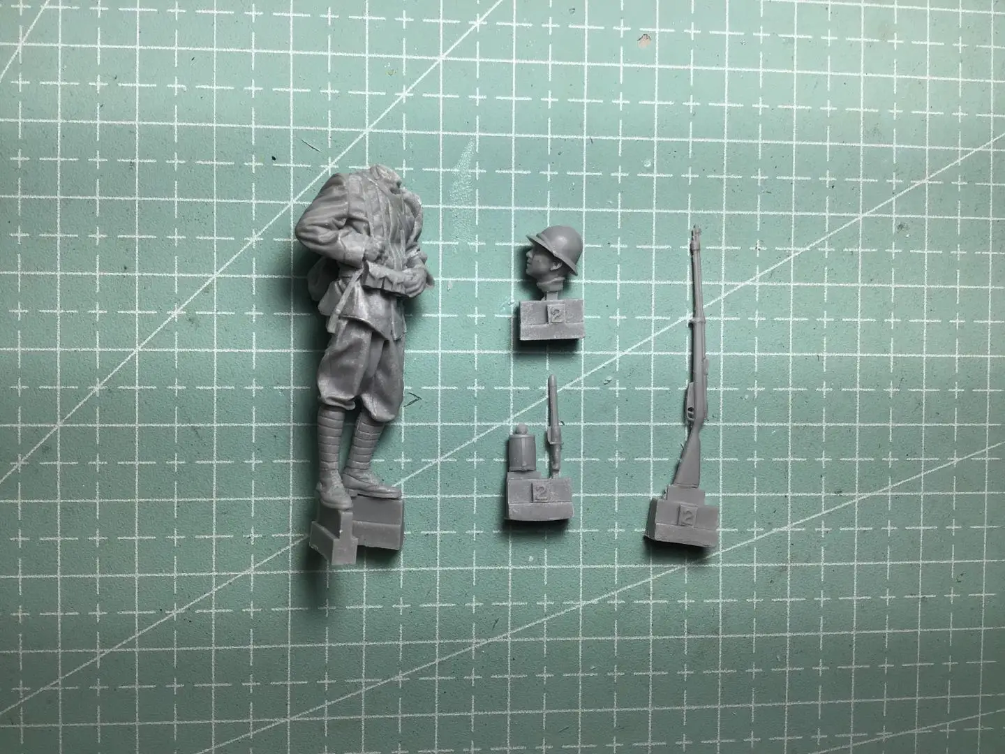 1/35 Resin Model Figuur Gk, Ongemonteerd En Ongeverfd Kit