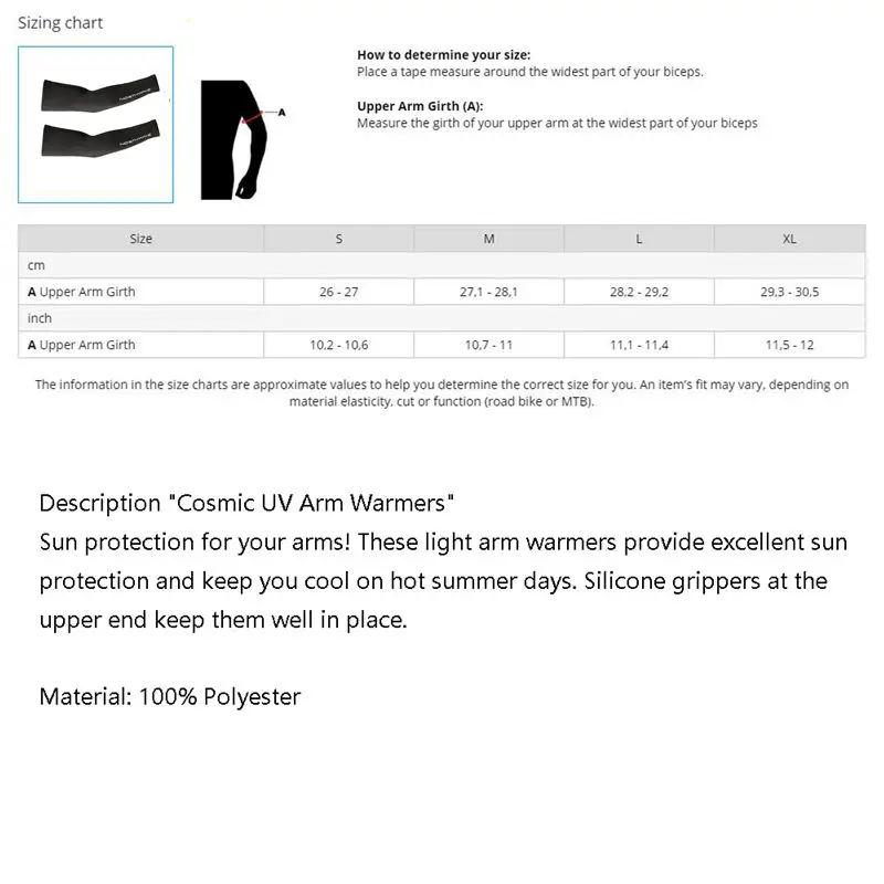 RCC-scaldamuscoli Anti-UV per uomo e donna, accessori per ciclismo, maniche di protezione solare, corsa in bicicletta, MTB, estate, nuovo