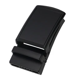 Fashion Alloy Automatic Buckle Ratchet Black Belt Buckle 40mm Width for Men