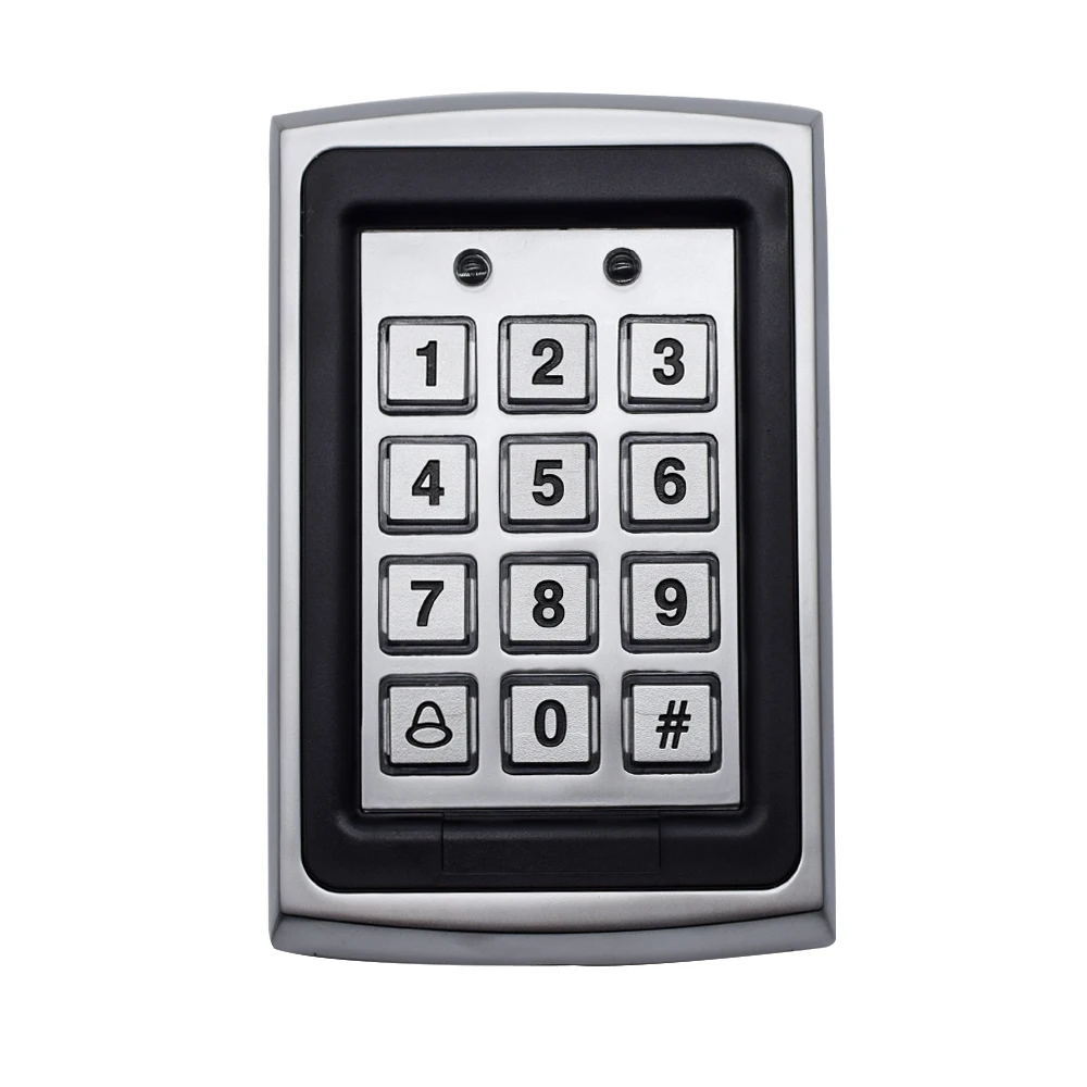 Independent Access Controller RFID Access Control Keyboard Waterproof Digital Panel Card Reader Door Lock System