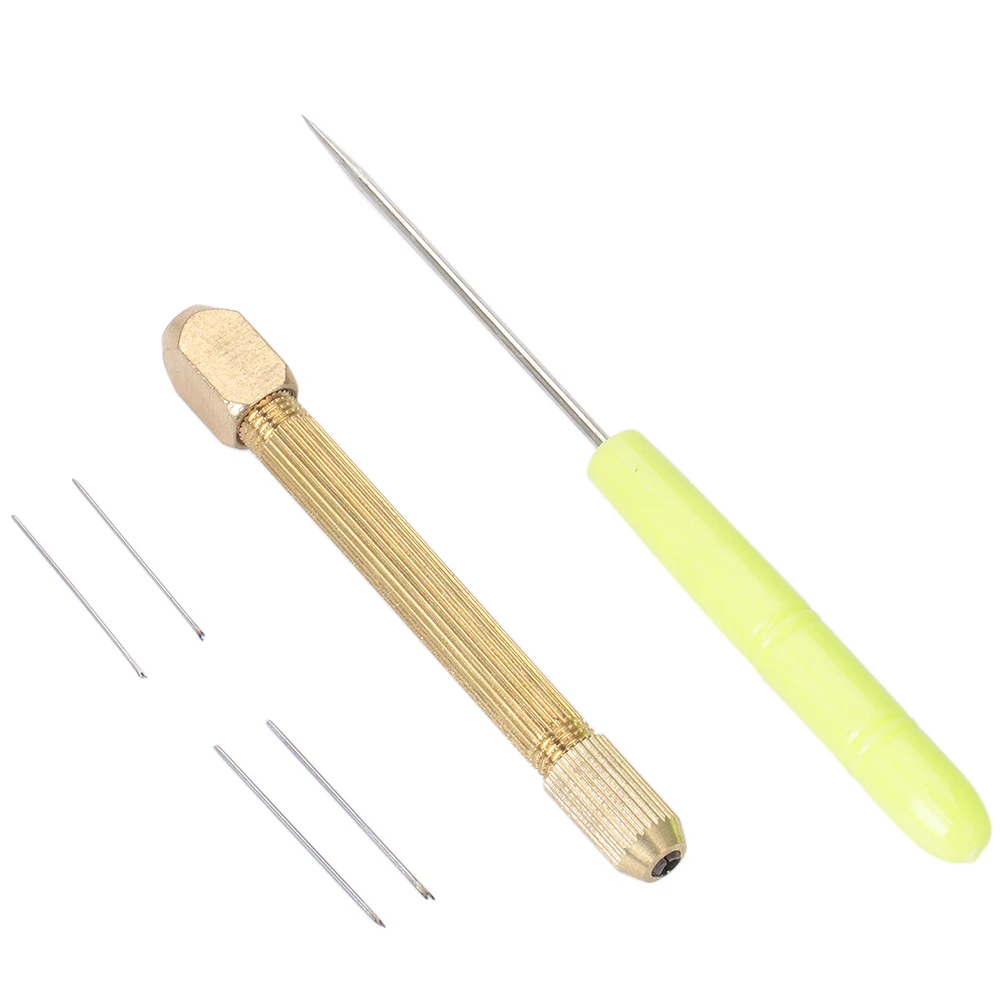 1set DIY Doll Hair Rooting Reroot Rehair Tool Holder With 5 Extra Needles For Barbie Transplanter Tool DIY