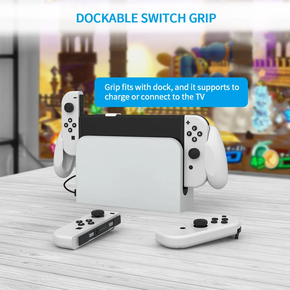 for Nintendo Switch OLED Case Handle Bracket Hand Grip Protective Cover Handheld Case Game Console Stand Support Accessories