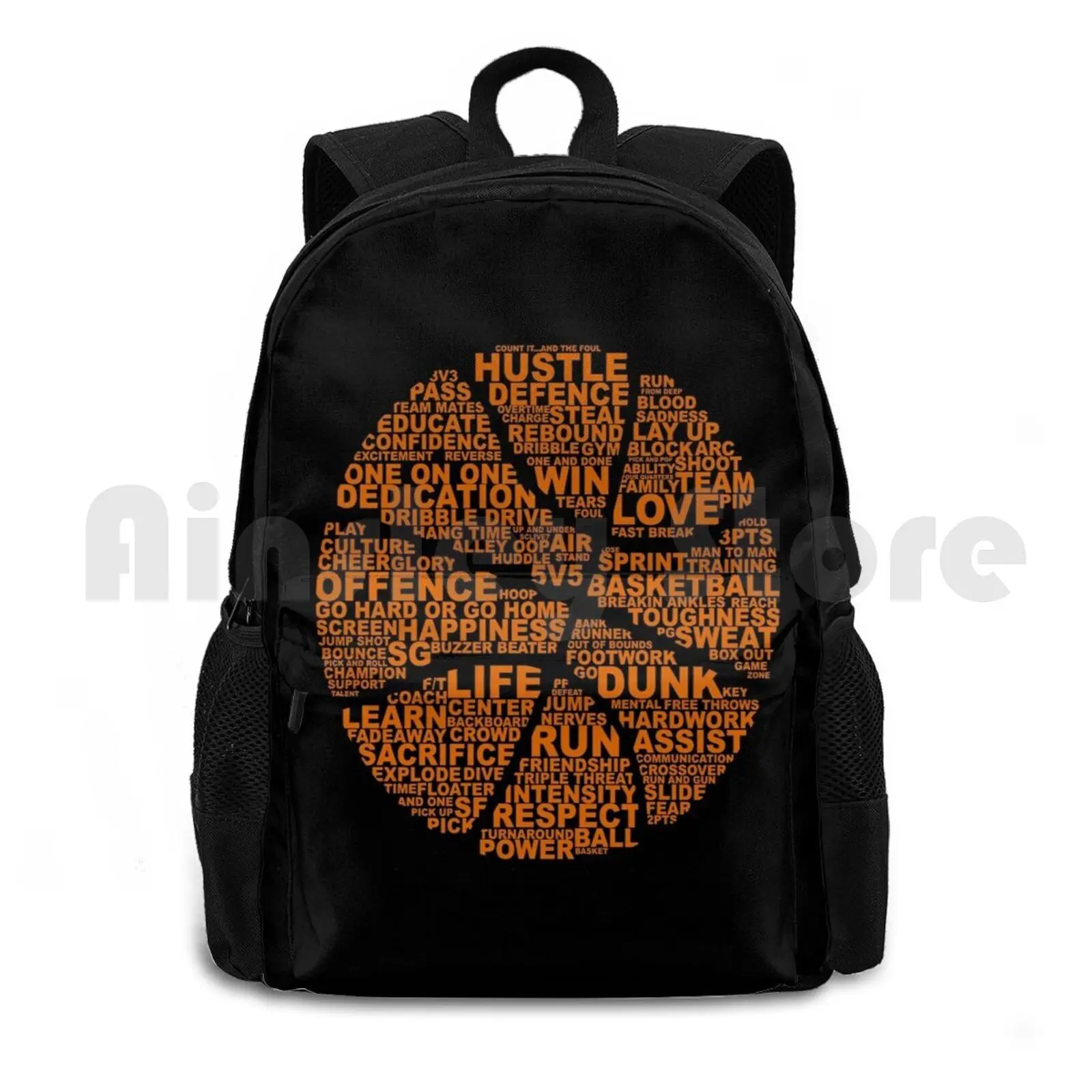 The Philosophy Of Basketball Outdoor Hiking Backpack Riding Climbing Sports Bag Sport Basket Basketball Slam Michael Nbl Trippy