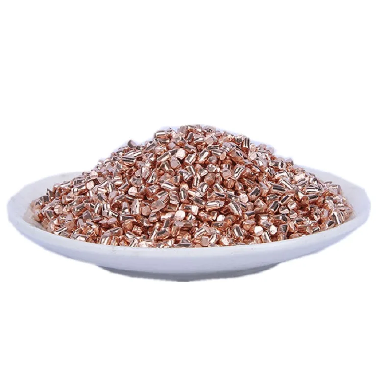 

99.999% Copper metal nuggets element 29 sample