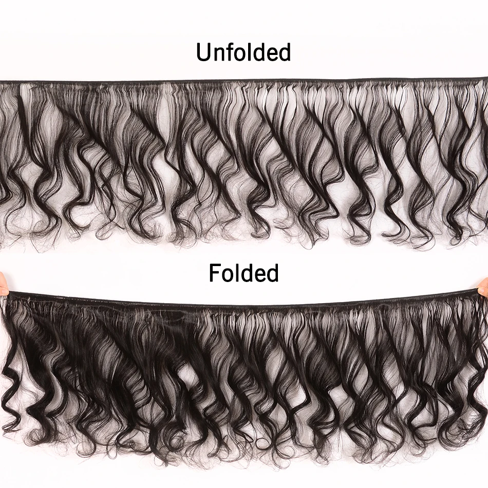 UNice Hair Brazilian Loose Wave Hair Extension 3 PCS 100% Human Hair Bundles Remy Hair Weave 16-26 Inch Natural Color