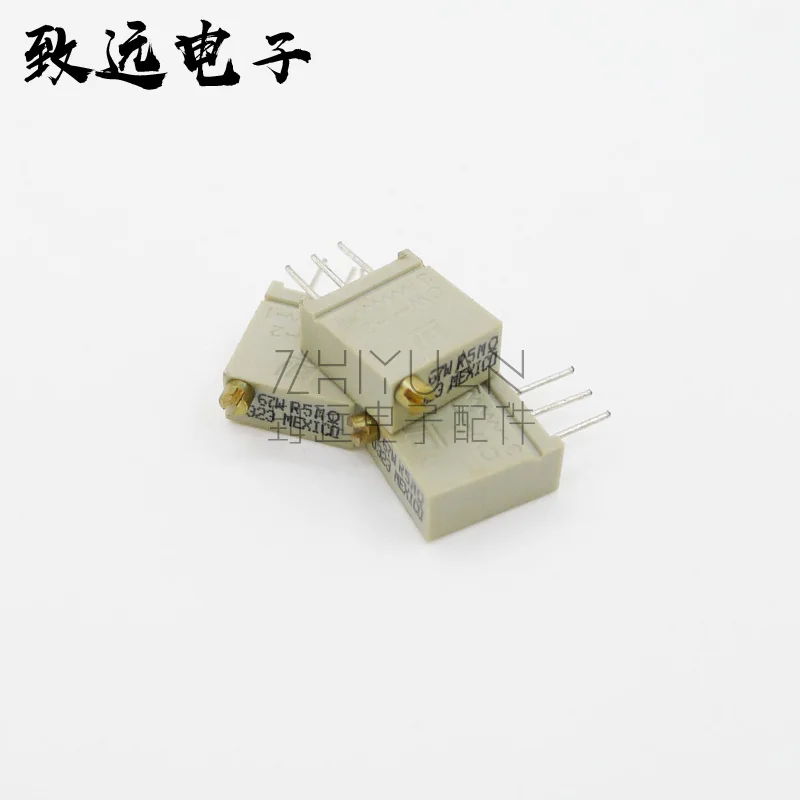 Original new 100% 67WR5M 505 5M multi turn fine tuning potentiometer precision adjustable resistance (SWITCH)