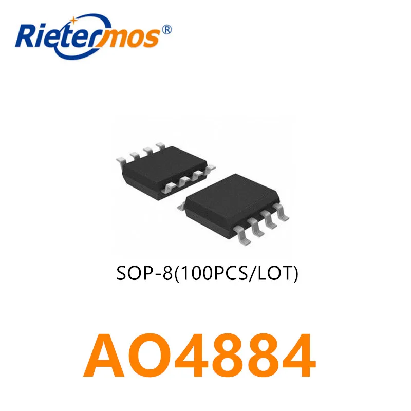 100 قطعة AO4884 SOP-8