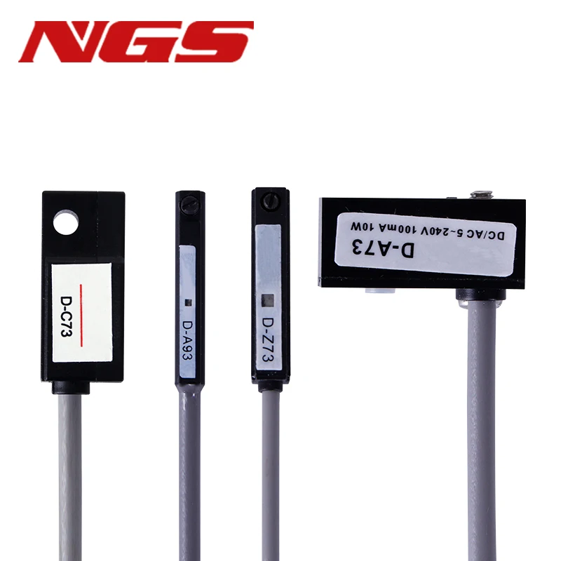 CS1-A CS1-G CS1-E CS1-U CS1-F CS1-M CS1-M-J D-A54 D-A74 D-A93 Air Pneumatic Cylinder Magnetic Reed Switch Sensor