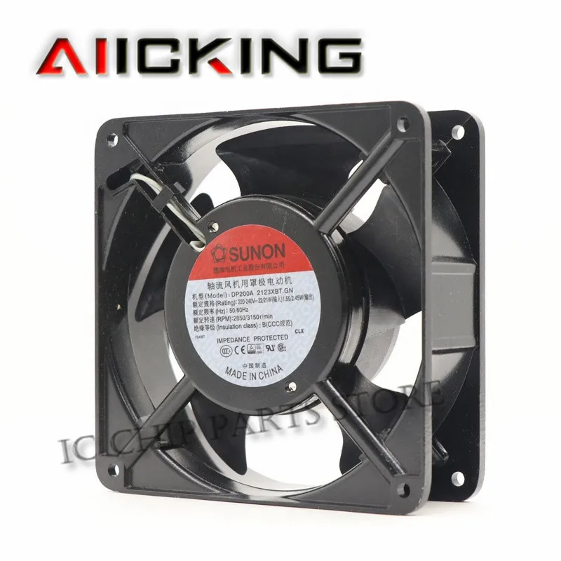 Sunon DP200A 2123XBT.GN 12038 acファン220 12v 120*120*38ミリメートルボールベアリングキャビネット冷却ファンオリジナルブランドの新株式