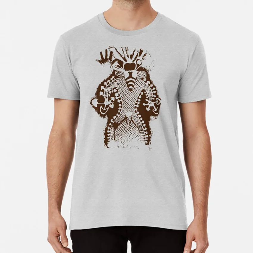 Prehistoric Bee Man Mushroom God T Shirt Bee Man Terence Mckenna Mushroom Mushrooms Prehistoric Petroglyph Psychedelic