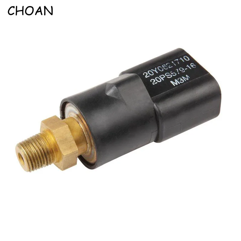 20Y-06-21710 20PS579-16 20Y0621710 PC200-3 PC200-5 PC200-6 Digger Pressure Switch Sensor for Komatsu Excavator Part Transducer