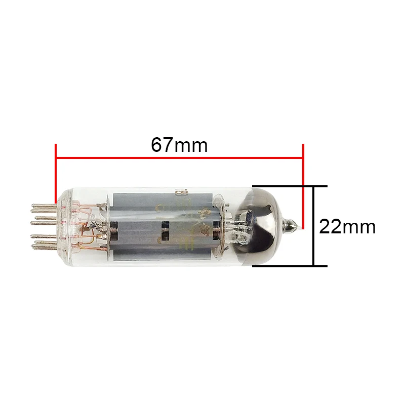 GHXAMP 6P15 Tube Preamplifier Electronic Valve Pentode Replace 6CH6 12BY7 EL180 For Video Output Voltage Amplification 2PCS