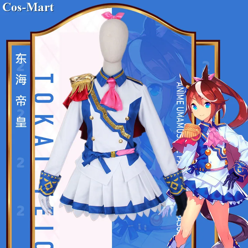 

New Game Umamusume:Pretty Derby Tokai Teio Cosplay Costume Female Lovely Battle Uniform Activity Party Role Play Clothing XS-XL