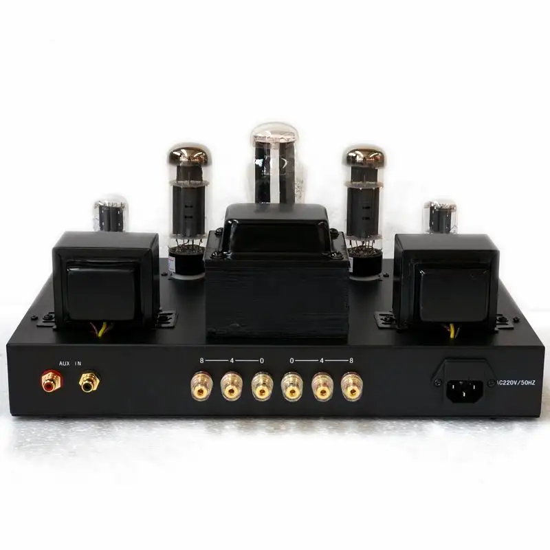 LaoChen EL34 Tube Amplifier HIFI  Single-Ended Class A handmade Black Bluetooth 5.0 Amplifier