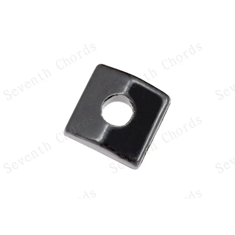 9 Stück/Set Schwarze Elektrische Gitarren-Sicherungsmuttern Tremolo-Brücke Musikinstrument Zubehörteile – Detail 4