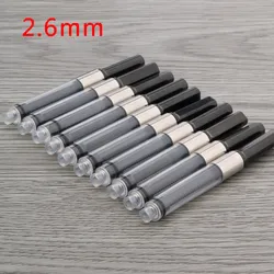 10Pc 2.6MM Small Hole Plastic Metal Ring Office School Writing Fountain Pen Ink Converter Reservoir Cartridges