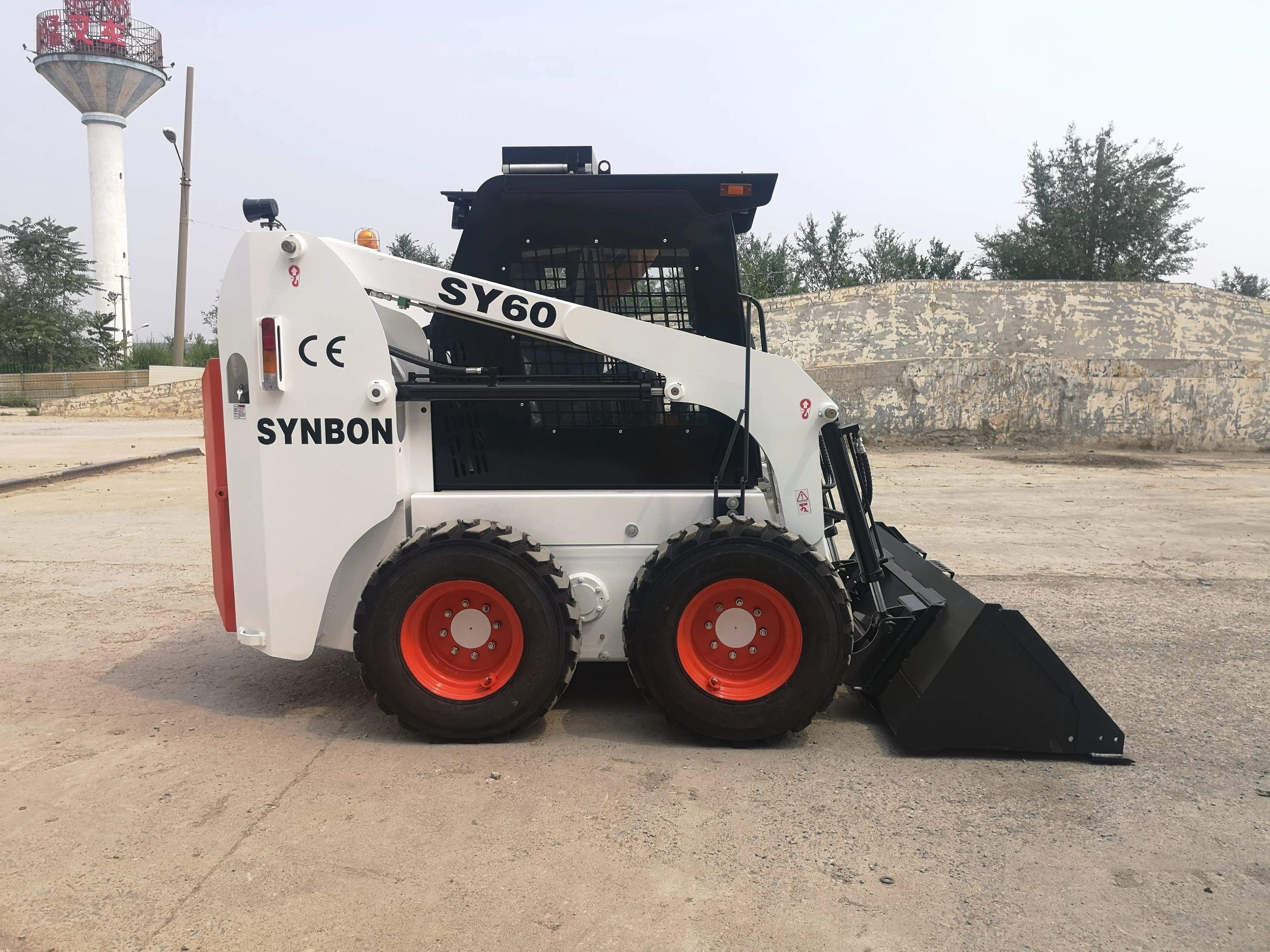 Good Quality Wheeled Skid Steer Loader SY60  For Sale  With Low Price
