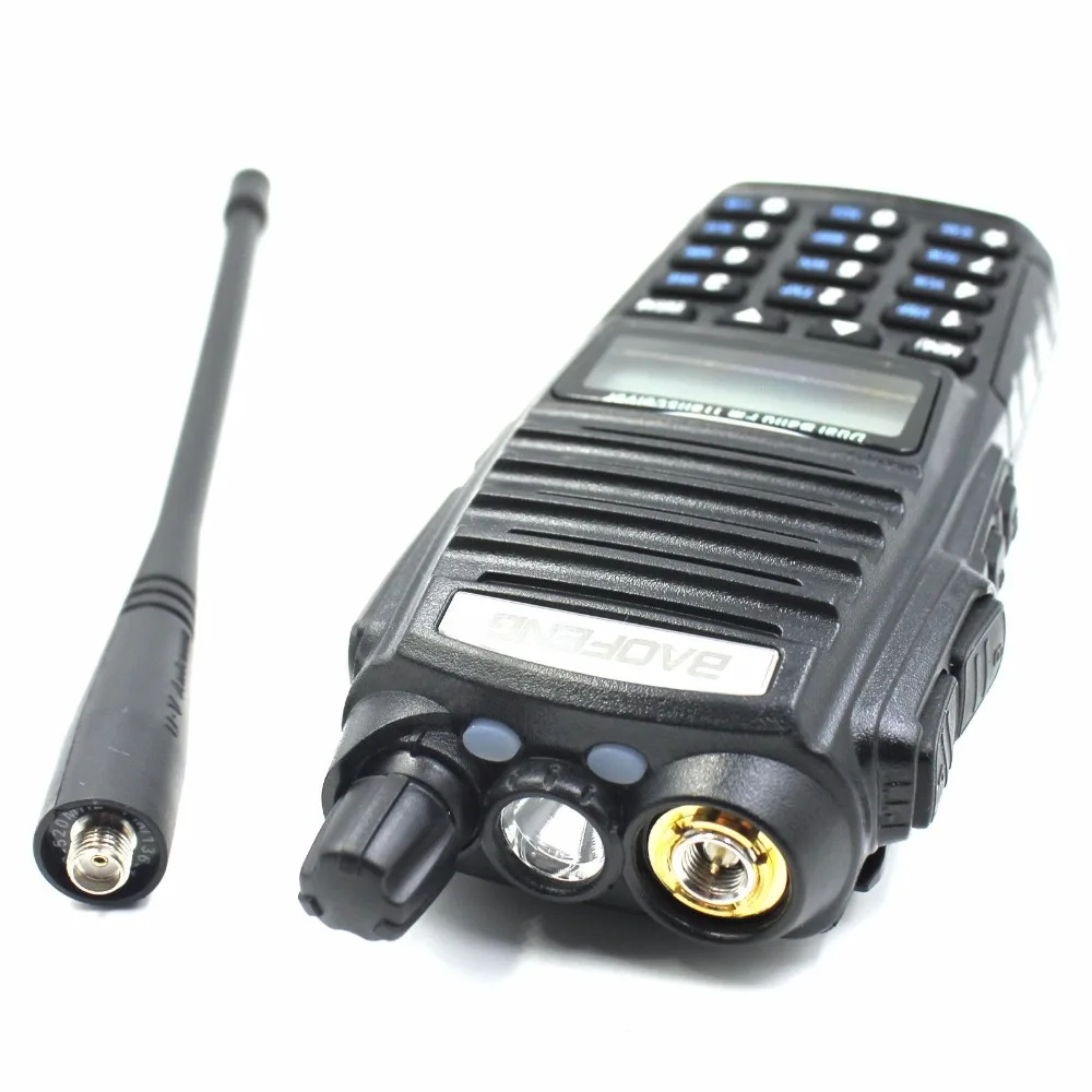 BaoFeng-Walkie Talkie UV-82 de doble banda, Radio bidireccional con batería de 136 mAh, UV82, 10 piezas, 8W, 174-400 y 520-2800 MHz, envío desde