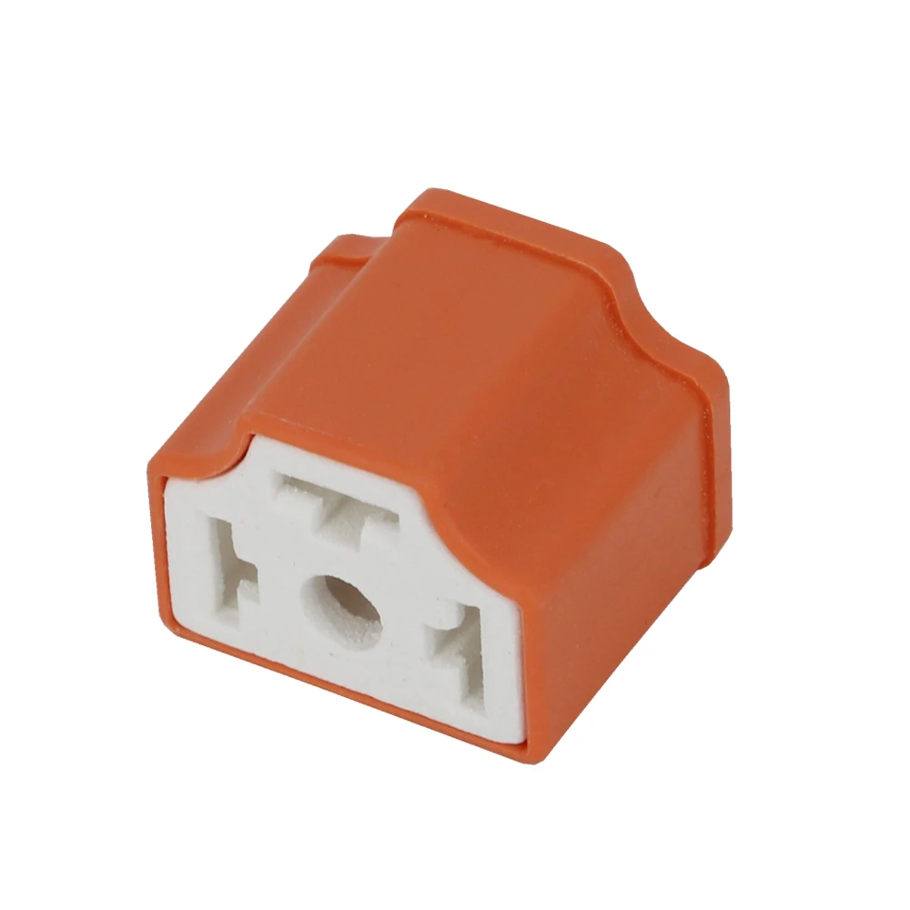 5 Sets 3 Pin H4 Plug-in Ceramic Connector, H4 Right Angle Connector, H4 Connector, 7.8 Ceramic H4-2A    3P